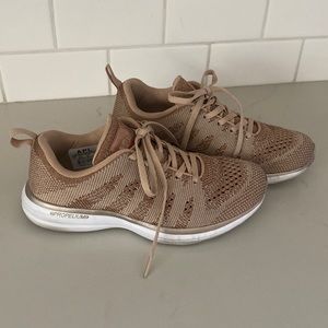 Apl rose gold sneakers size 7